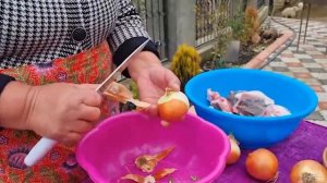 БАБУШКА ПРИГОТОВИЛА ВКУСНЫЙ РЫБНЫЙ СУП Азербайджанская Кухня Деревенская Кухня  Рецепты