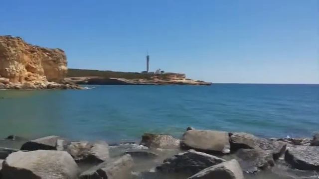 Португалия. Очень Красивый Пляж.