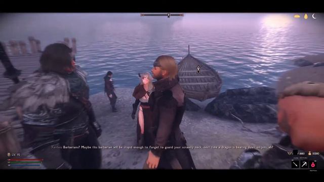 Kaidan and Lucien discussion смотреть онлайн