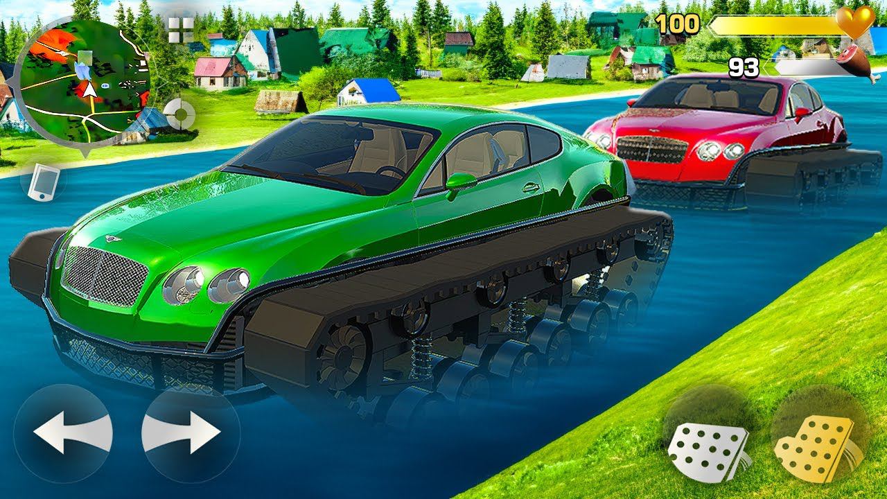 2 БЕНТЛИ ТАНКА НА ГУСЕНИЦАХ! ТЕСТ-ДРАЙВ НА БЕЗДОРОЖЬЕ ПРОТИВ БУЙВОЛСОНА РАДМИР КРМП РАЙЛЮХА смотреть онлайн