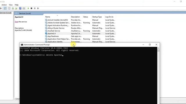How to Delete any service from services msc смотреть онлайн
