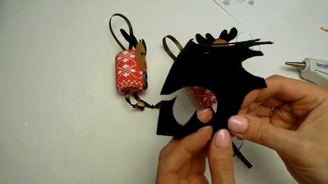 Новогодние Игрушки на Елку Своими Руками. Сказочный Олень за 10 минут. //DIY Happy New Year. смотреть онлайн