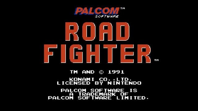Road Fighter. NES. Walkthrough смотреть онлайн