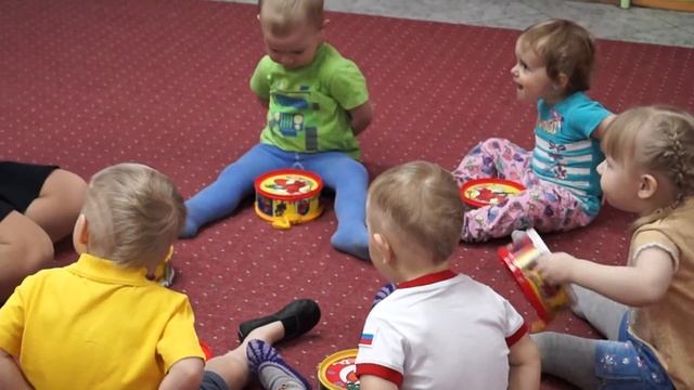 Театральное занятие. Малыши 2 года смотреть онлайн