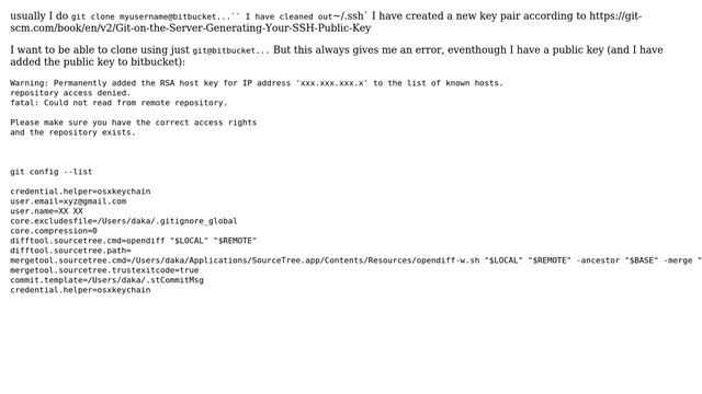 Can't clone over git without providing username смотреть онлайн