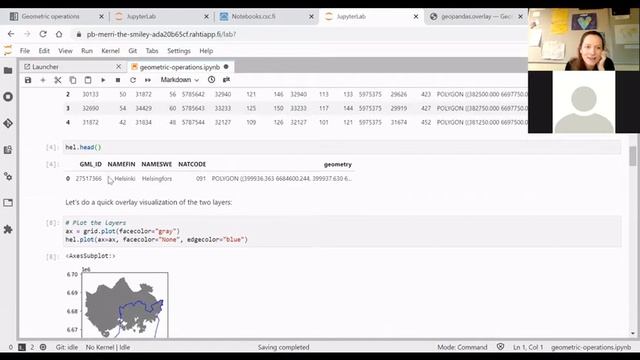AutoGIS 2020 Lesson 4.1 - Geometric operations смотреть онлайн