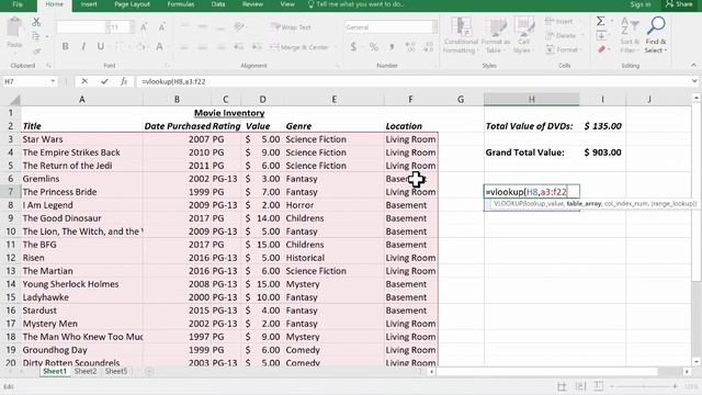 Advanced Excel - VLOOKUP Basics смотреть онлайн