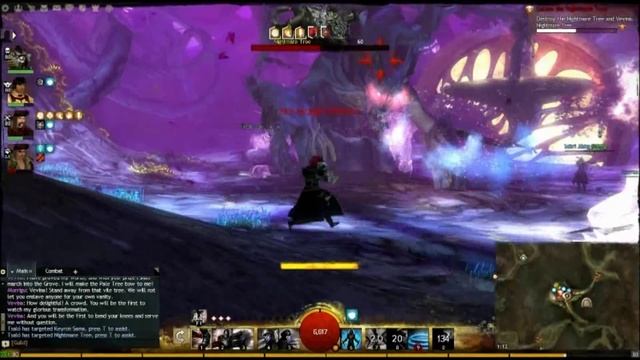 Guild Wars 2 - Twilight Arbor - Nightmare Tree (Explorable) смотреть онлайн