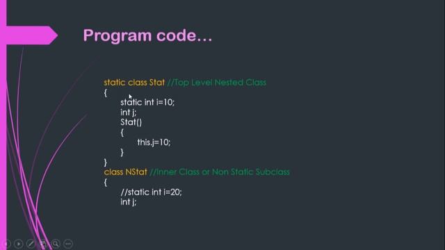 Types of Classes in Java смотреть онлайн