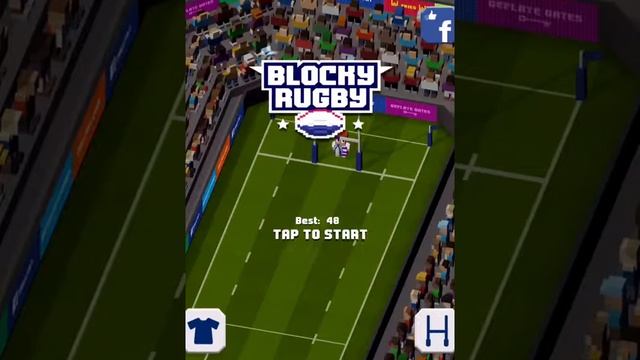 Blocky Rugby (HD GamePlay) смотреть онлайн