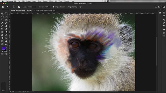 Photoshop Fundamentals " Smudge Tools " - اساسيات الفوتوشوب "اداة سمدج " смотреть онлайн