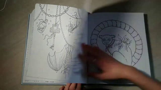 Обзор раскраски "Тотемные животные" | Ханна Карлсон | Издание "КоЛибри" смотреть онлайн