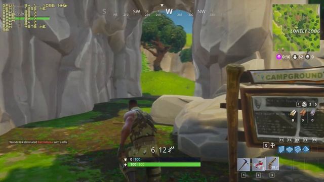 Fortnite: Battle Royale On AMD A12-9800 R7 iGPU. Gameplay benchmark смотреть онлайн
