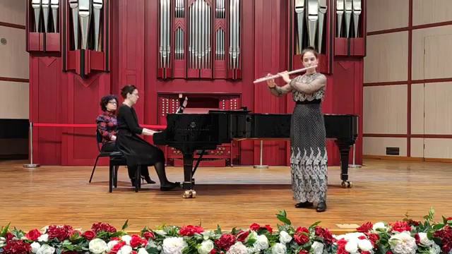Порошина Нина духовые и ударные 18 25 С Прокофьев Соната для флейты и фортепиано ор 94 1 2 ч смотреть онлайн