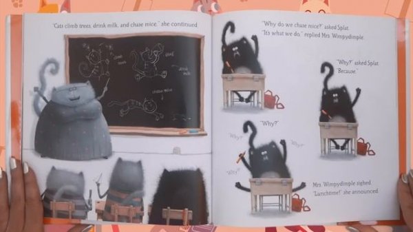 SPLAT THE CAT | Cat Book for Kids | First Day of School Book READ ALOUD