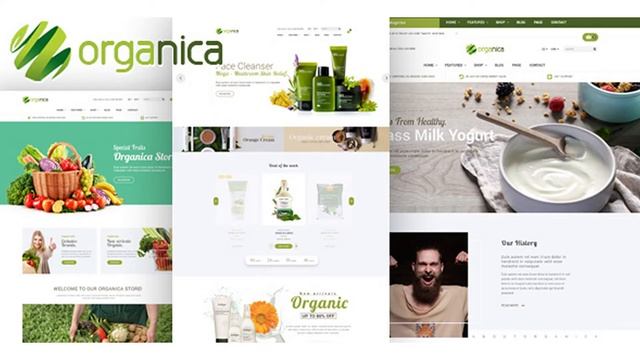 Organica - Organic, Beauty, Natural Cosmetics, Food, Farn and Eco WordPress Theme | Themeforest смотреть онлайн