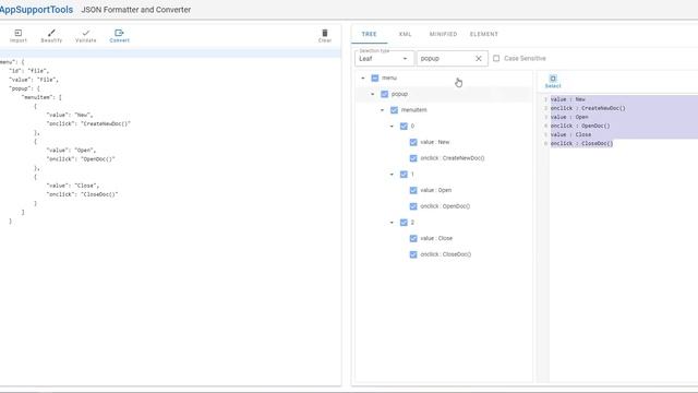 JSON Formatter and Converter смотреть онлайн