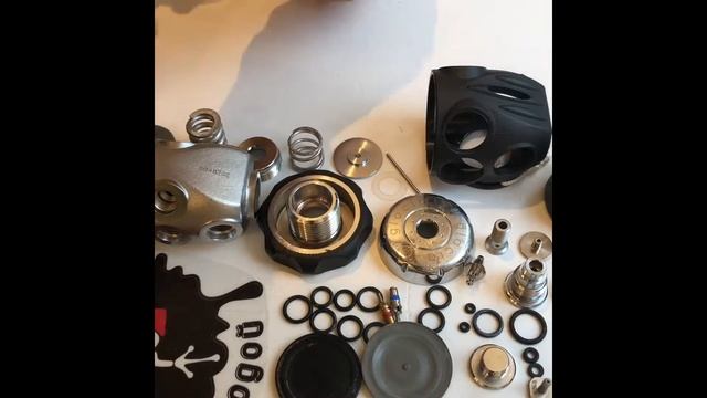 Обслуживание регулятора Aqualung Legend Glacia смотреть онлайн