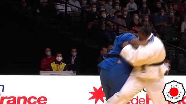 Beatriz Souza Vs. Lea Fontaine - O78 Womens Judo Grand Slam Paris 2022