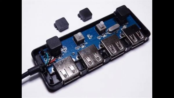 USB 2.0 HUB с 4-мя портами или Разветвитель, который давно никто не покупает | #Обзор