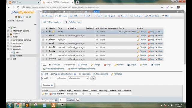 insert data in PHP, Insert query in PHP, PHP Crud, how to insert data in table using PHP & MySqli смотреть онлайн