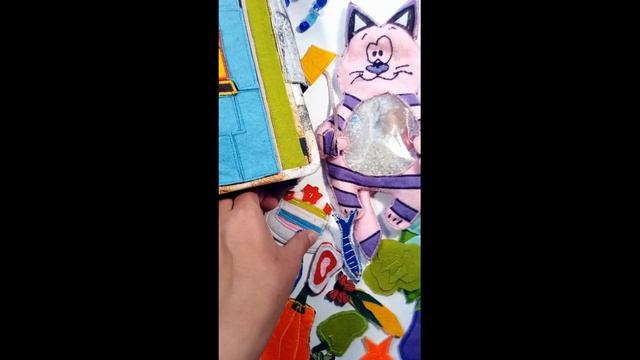 DIY FELT BOOK/Моя первая развивающая книжечка! смотреть онлайн