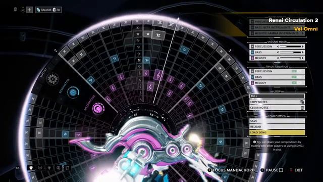 Warframe-Mandachord (Kana Hanazawa "Renai Circulation" 3) смотреть онлайн