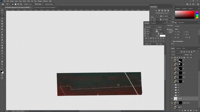скринкаст работы с параллаксом: ч1. подготовка файла в Photoshop, и первый набросок в 3д Ае смотреть онлайн