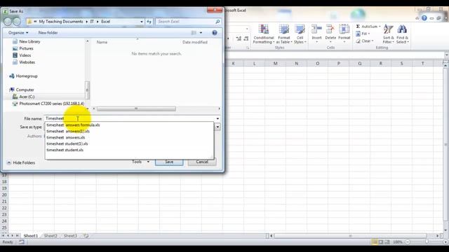 Introduction To Excel - How To Name and Save an Excel Workbook смотреть онлайн