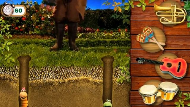 Early Worms Worm Charming Nick Jr. Kids Games смотреть онлайн