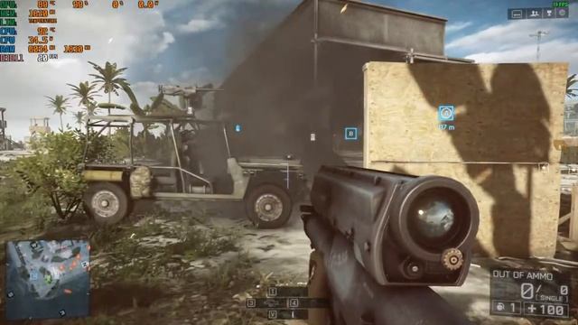 TEST RANGE BATTLEFIELD 4 ULTRA GRAPHICS [GT 940M, i7-4720HQ] смотреть онлайн