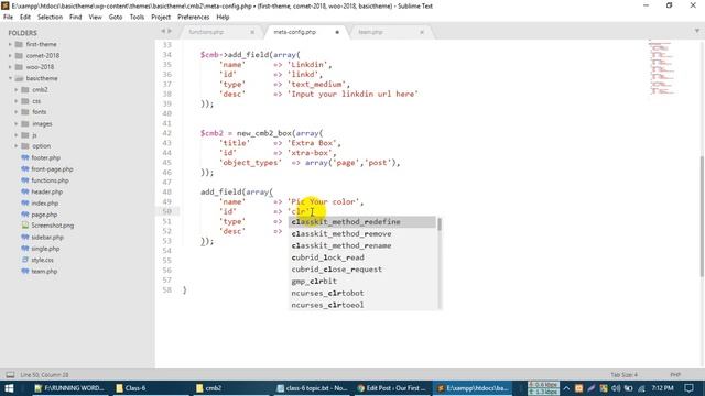 Part-09 Basic WordPress Theme Development Project ( CMB2 Meta Box Framework Documentation ) смотреть онлайн