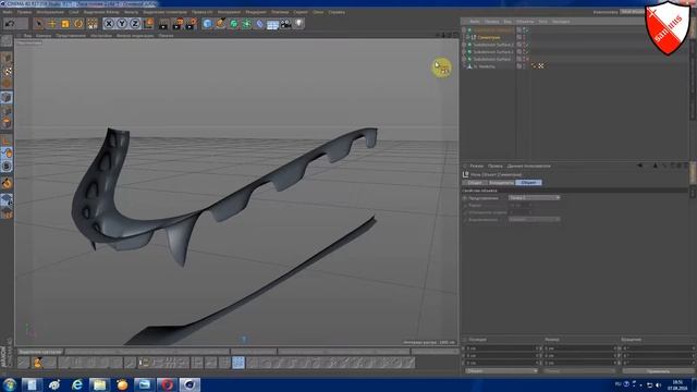 Урок -6  Моделим челюсть