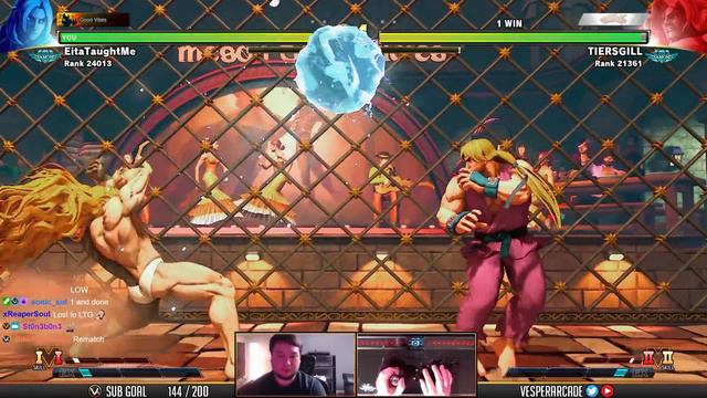 I Ran Into LowTierGod Again! Ken Ranked Online Matches For Street Fighter 5 смотреть онлайн