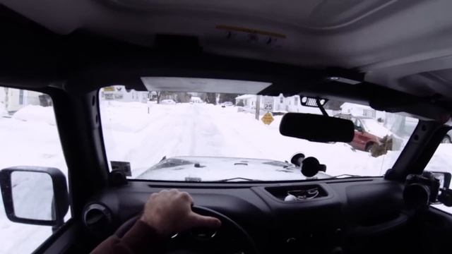 How to Drive Your Jeep Wrangler with 4wd in the Snow смотреть онлайн