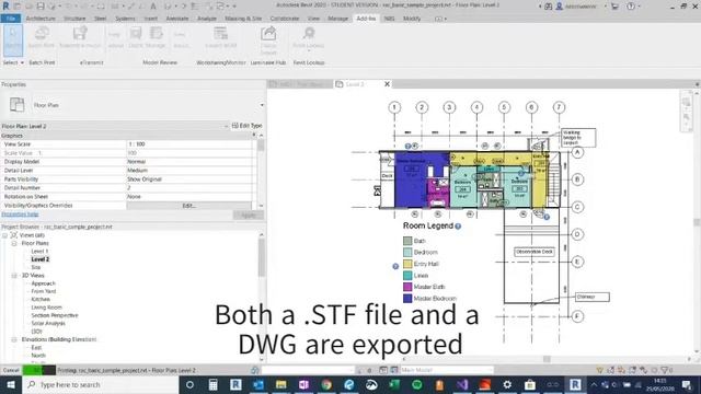 DiALux to Revit Add-In Export Video смотреть онлайн