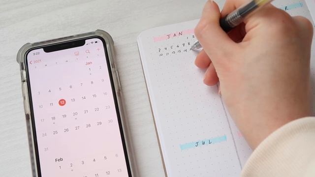 my bullet journal setup | simple, minimalist, cute aesthetic смотреть онлайн