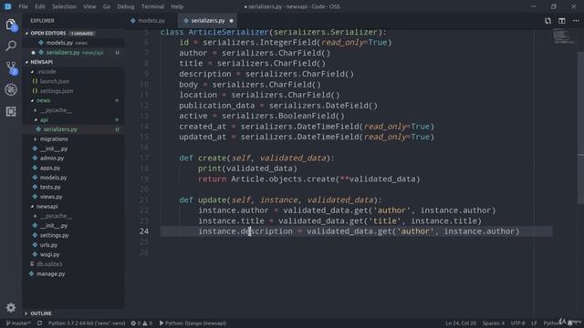 3.3 What are the Serializers смотреть онлайн