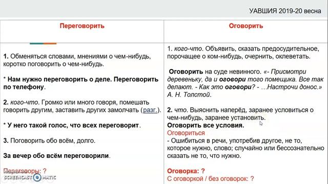 11.1 Лексика -Говорить- смотреть онлайн