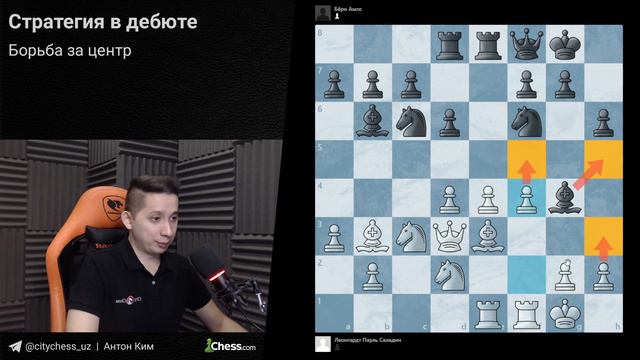 Стратегия в дебюте №1 | Борьба за центр | Леонгардт ⚔️ Берн смотреть онлайн