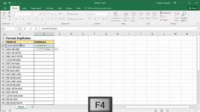 Highlight Duplicates in Excel in Same Column in a Different Colour смотреть онлайн