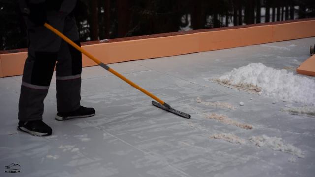 Особенности и трудности монтажа плоской кровли зимой. смотреть онлайн