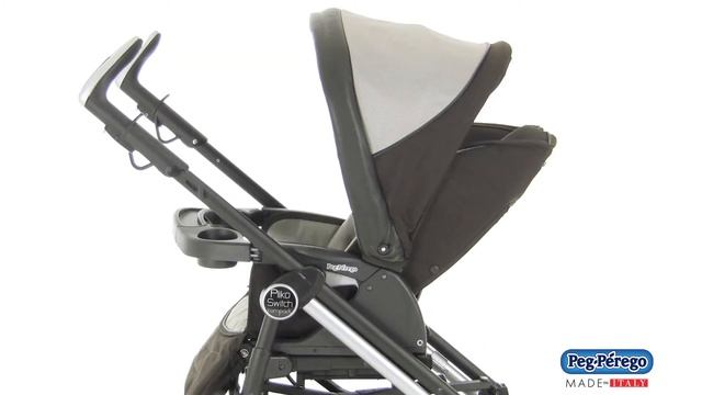 2011 Stroller - Peg Perego Pliko Switch Compact - How to Use the Comfortable, Flat Recline смотреть онлайн