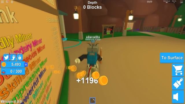 Lets Hunt For Some Treasures In This Mine Roblox Mining Simulator смотреть онлайн