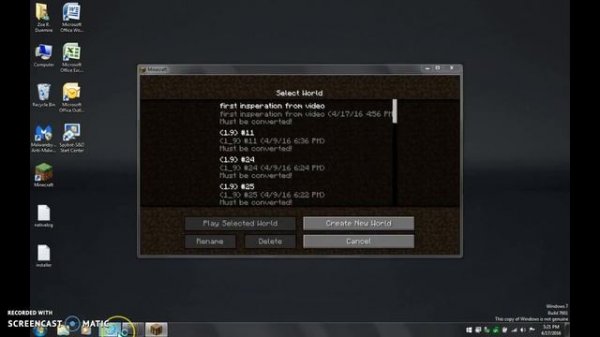 How to change your Minecraft World COLOR