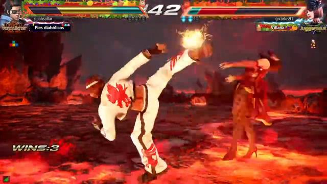 TEKKEN™7 Hwoarang vs Anna Williams Brimstone & Fire смотреть онлайн