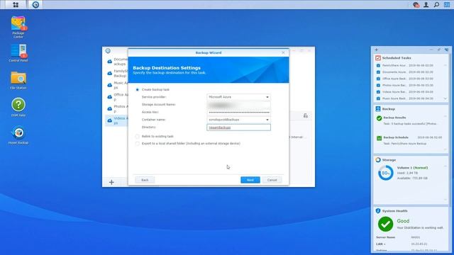 Synology Backups to Azure Cold Storage Blob Part: 2 смотреть онлайн