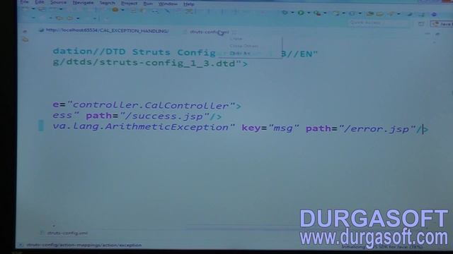 java struts tutorial|Java Framework|Built in Actions Part - 9 by Naveen смотреть онлайн