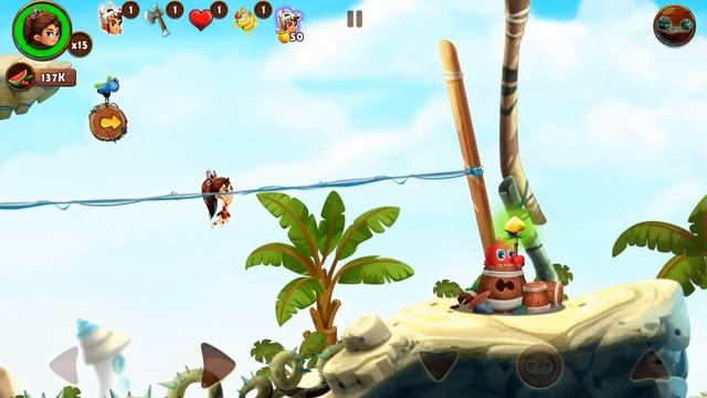 Jungle Adventures 3 - Gameplay Android - Level 3-2 смотреть онлайн