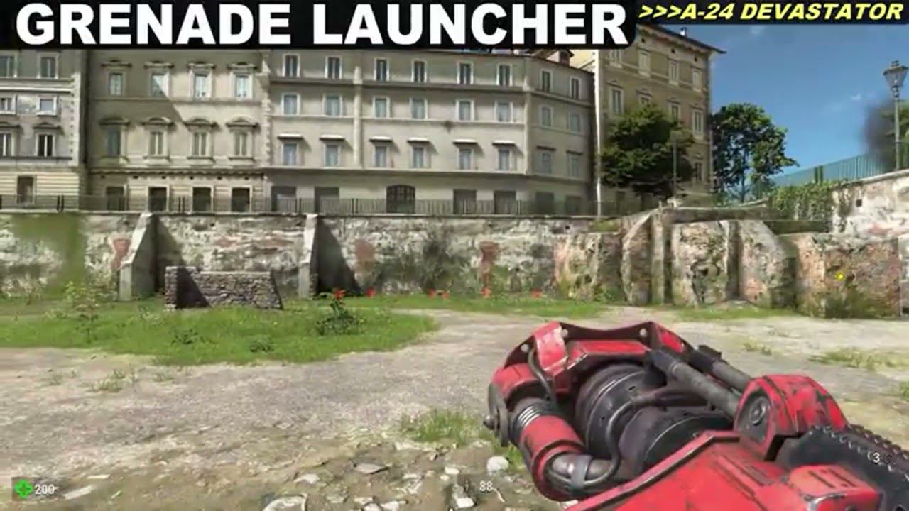Grenade Launcher Sound Design